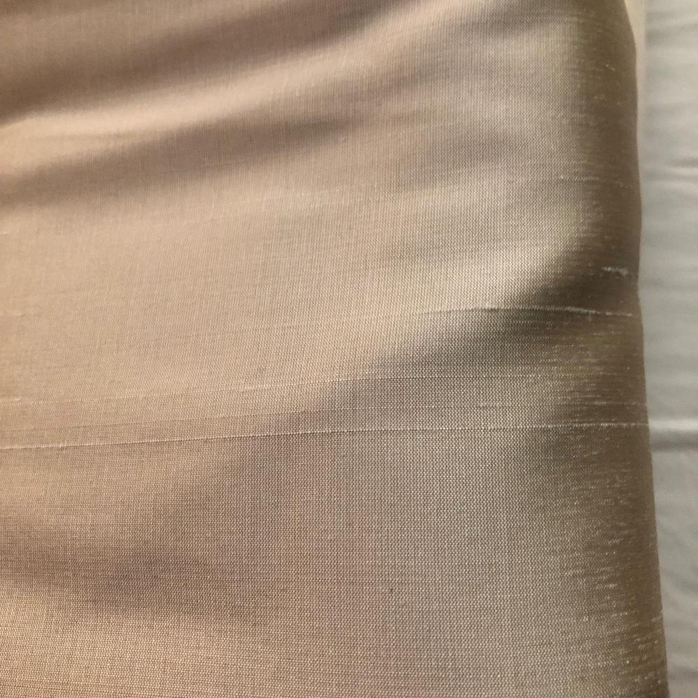 Pottery Barn dupioni silk wide curtains (2 panels) 104”x108” cotton lined